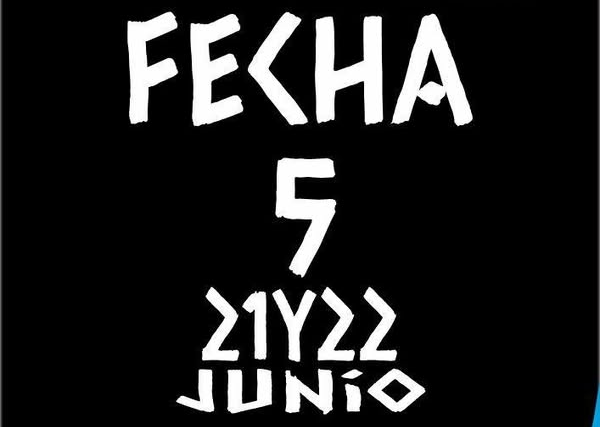 Agendamos la 5ª fecha del campeonato